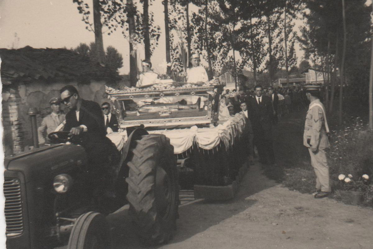 Festa Giubilare con processione nel 1962